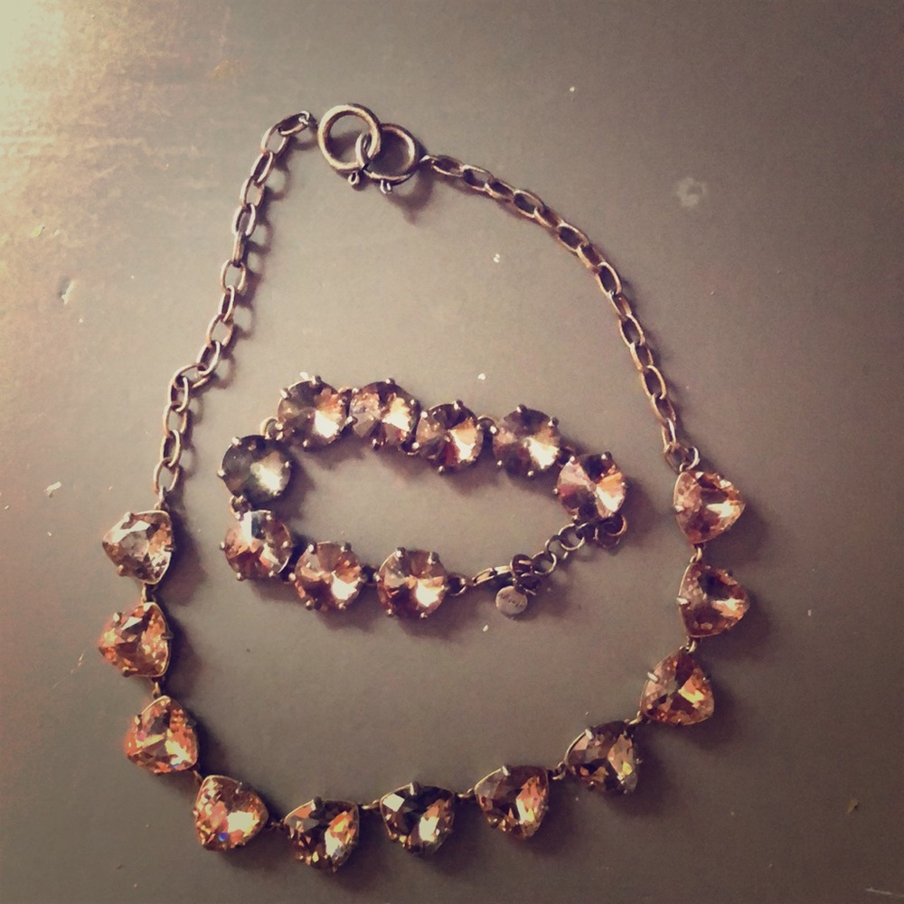 Stella & dot necklace and bracelet